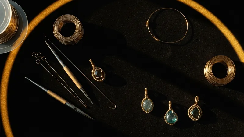 La création de bijoux en wire wrapping : astuces et conseils