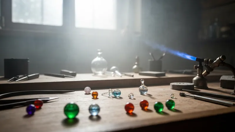 Le verre soufflé : un art ancestral pour des bijoux contemporains